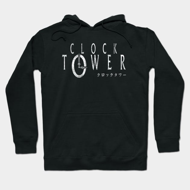 The Clock Fear - W Vintage Hoodie by RetroPixelWorld